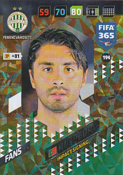 Rui Pedro Ferencvarosi TC 2018 FIFA 365 Impact Signing #194